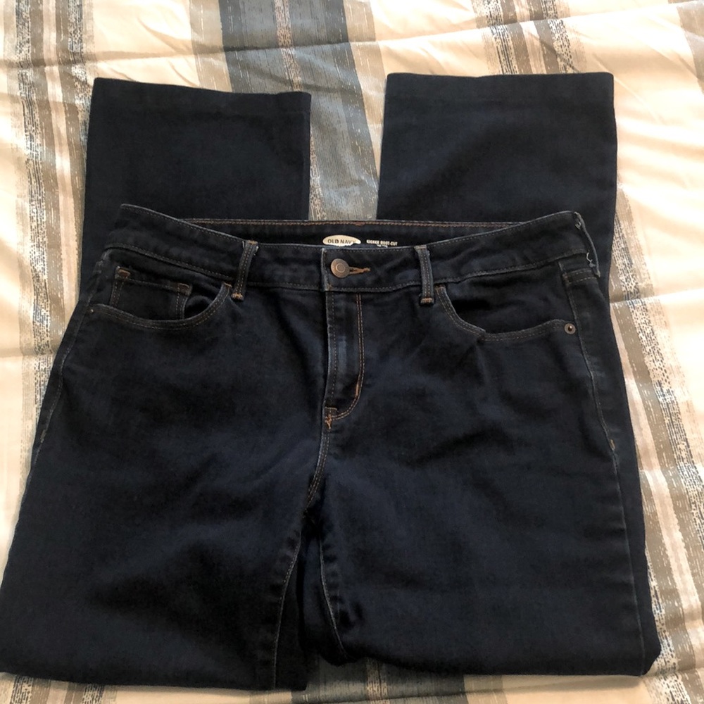 Old Navy Mid Rise Petite Jeans